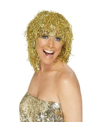 Pruik twinkle goud, Kleding | Heren, Verzenden, Nieuw
