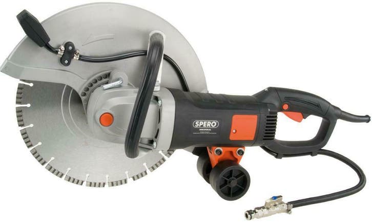 350mm 2800Watt SPHS355 Steenzaag Bandenzaag Muurzaag SPERO, Doe-het-zelf en Verbouw, Gereedschap | Zaagmachines, 1200 watt of meer