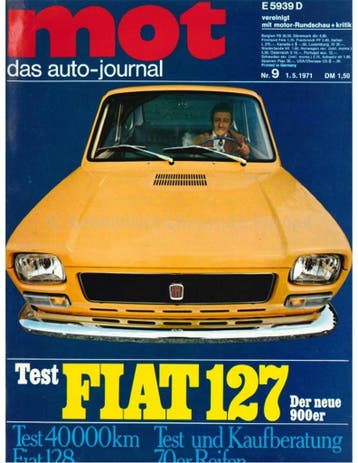 1971 MOT AUTO JOURNAL MAGAZINE 09 DUITS, Boeken, Nieuw, Author