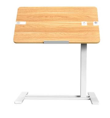 Laptoptafel - Bijzettafel - Verstelbaar - H3PRO - 45x45 cm -, Verzenden, Zo goed als nieuw