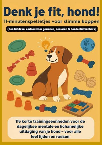Denk Je Fit, Hond! – 11-Minutenspelletjes Voor Slimme Koppen, Ophalen of Verzenden, Nieuw, Mara Fellherz