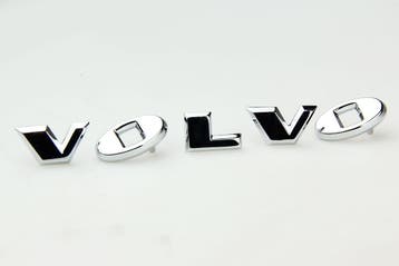 Letterset VOLVO Zilver. Origineel VOLVO, Ophalen of Verzenden, Nieuw