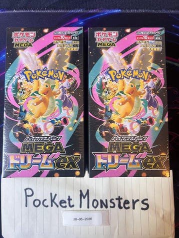 Pokémon - 2 Booster box - Pokémon - 2 Booster box - Mega, Nieuw