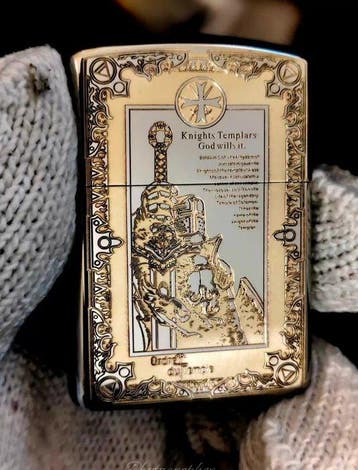 Zippo - The Seven Codes of the Templar Knights - Zonder, Nieuw