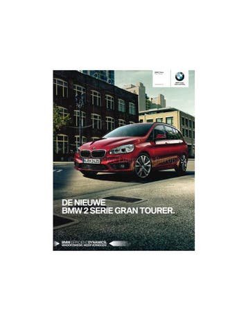2015 BMW 2 SERIE GRAN TOURER BROCHURE NEDERLANDS, Nieuw, BMW, Author