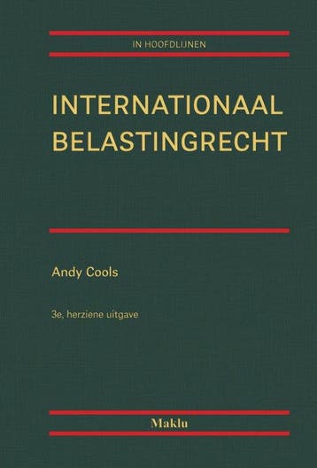 9789046613351 In hoofdlijnen - Internationaal belastingrecht, Verzenden, Nieuw, Andy Cools