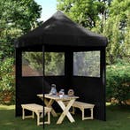 vidaXL Partytent Zwart 200 x 200 x 306 cm Oxford Stof, Tuin en Terras, Partytenten, Verzenden, Nieuw, Partytent