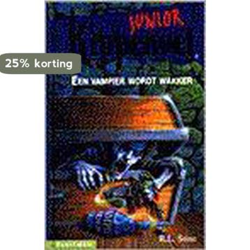 Een vampier wordt wakker / Kippenvel junior - R.L. Stine, Verzenden, Gelezen, R.L. Stine