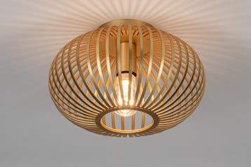 Rietveld Plafondlampen - Goud - Metaal, Verzenden, Nieuw