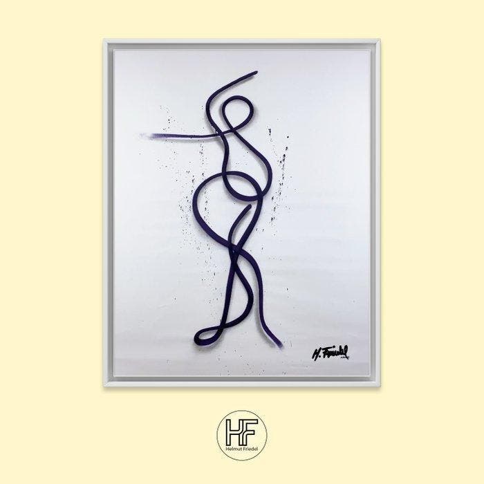 H. Friedel - Unshaped Memory, Antiek en Kunst, Kunst | Schilderijen | Modern