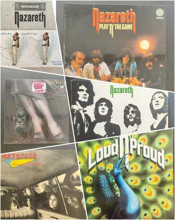 Nazareth - 6 Albums - LP albums (meerdere items) - Stereo -, Nieuw in verpakking