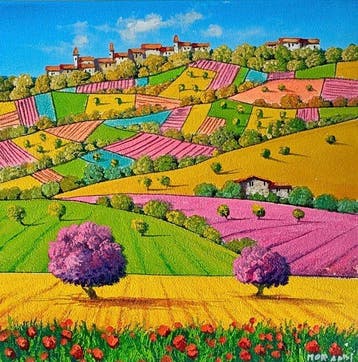 Giulio Morandi (XX-XXI) - Il mosaico di primavera