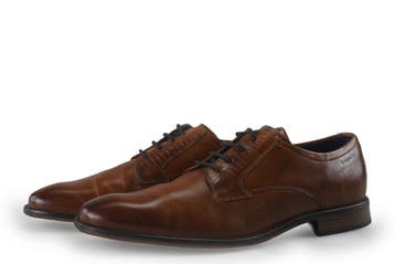 Bugatti Veterschoenen in maat 43 Cognac, Bugatti, Overige kleuren, Verzenden, Zo goed als nieuw