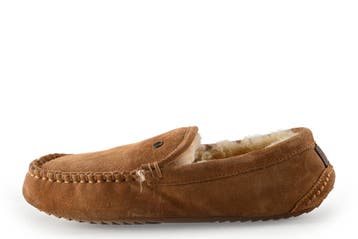 Warmbat Pantoffels in maat 43 Cognac, Overige kleuren, Verzenden, Warmbat, Zo goed als nieuw
