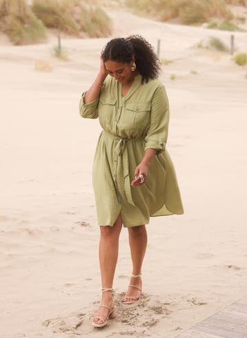 Yest Curve jurk Lieselotte Maat:, Kleding | Dames, Verzenden, Nieuw, Overige kleuren