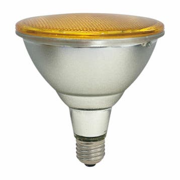 LEDmaxx LED PAR38 Gekleurd E27 15W 90° | IP65 | Geel, Ophalen of Verzenden, Nieuw