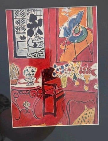Henri Matisse (1869-1954) - Grand intérieur rouge, Antiek en Kunst
