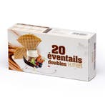 IJswafel Dubbele Waaier 115x82mm 20st., Verzenden, Nieuw