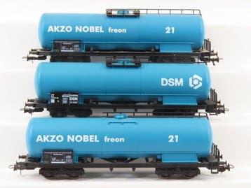 Liliput H0 - L225899/L225898 - Modeltrein goederenwagon (3), Nieuw
