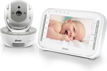 Alecto DVM200MGS - Babyfoon met Camera - Temperatuurweergave, Verzenden, Zo goed als nieuw