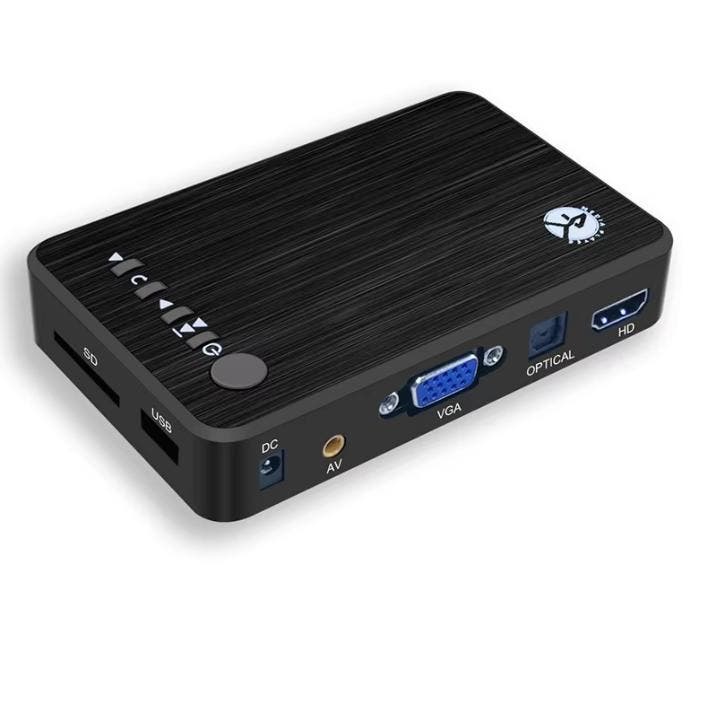 4K Ultra HD Media Player USB HDMI VGA H.265 Video, Audio, Tv en Foto, Mediaspelers, Nieuw, Verzenden