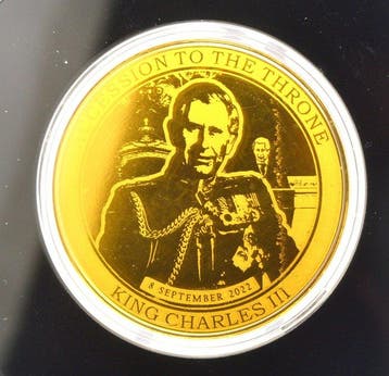 Verenigd Koninkrijk. Medal King Charles III - 1/200oz (.999)