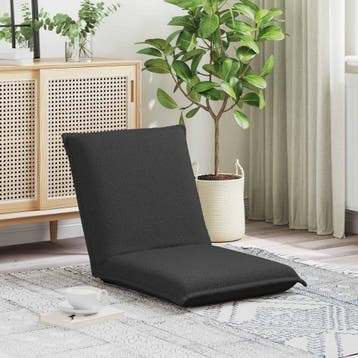 vidaXL Verstelbare vlo stoelen Donkergrijs Schapenstof, Huis en Inrichting, Verzenden, Nieuw