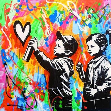 Golden Boy (2000) - “VANDALS IN LOVE” - Unique Original
