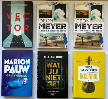 Deon Meyer, Marion Pauw , M.J. Arlidge. e.a. - Fraaie
