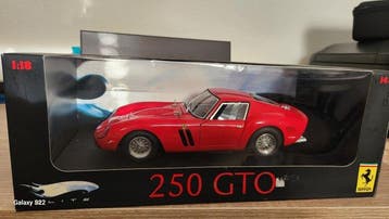 Hot Wheels 1:18 - Modelauto - Ferrari 250 GTO - HW ELITE, Nieuw