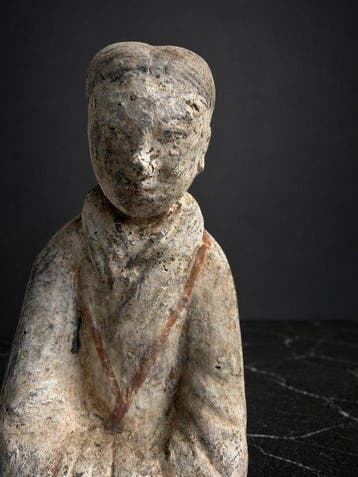 Oud-Chinees, Han-dynastie Terracotta Hofdame /