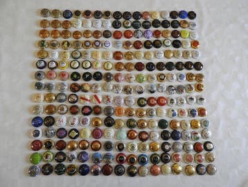 Collectie champagnecapsules