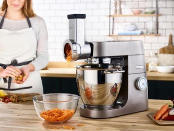 Kenwood KAX643ME - Lage Snelheidsrasp - 5 trommels - RVS, Verzenden, Nieuw