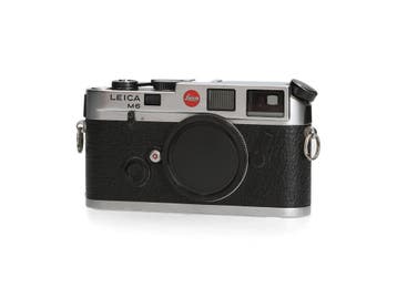 Leica M6 TTL .72mm Silver (10434) - 1 jaar garantie, Ophalen of Verzenden, Zo goed als nieuw, Leica
