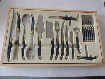 Laguiole - Eetservies - Laguiole - Zeer grote houten kist