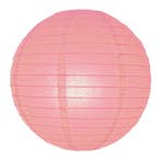 Roze bol lampion 25 cm - Lampionnen, Ophalen of Verzenden, Nieuw