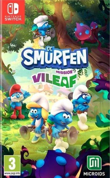 De Smurfen: Mission Vileaf Switch Garantie & morgen in huis!, 1 speler, Ophalen of Verzenden, Zo goed als nieuw, Vanaf 3 jaar