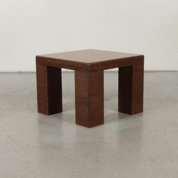 Design Bijzettafel Bert Plantagie - Donker Eiken blad - 50 x, Huis en Inrichting, Ophalen of Verzenden, Nieuw