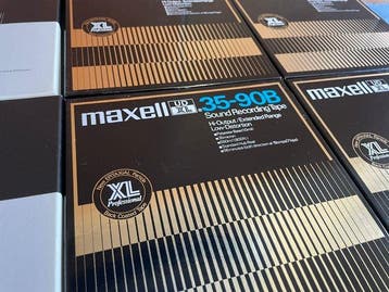 Maxell - 35-90 - XL I 35-90B / Plastic Reels OG, Nieuw