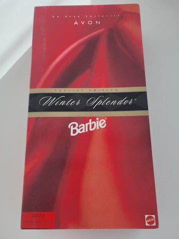 Barbie - Barbiepop Avon Exclusive Winter Splendor Barbie –