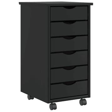 Ladekast zwart industrieel | 34% Korting | Snel beslissen, Huis en Inrichting, Overige materialen, Minder dan 50 cm, 5 laden of meer