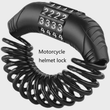 Universeel Combinatieslot met Staalkabel voor Fiets, Motor &, Verzenden, Nieuw