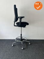 Dauphin - Just Magic  - Baliestoel - Zwart - Chroom voetk..., Werkplek, Ophalen of Verzenden, Gebruikt, Stoel