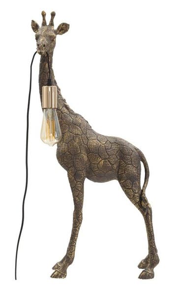 TAFELLAMP GIRAFFE CM 40X22X80, Huis en Inrichting, Ophalen of Verzenden, Nieuw