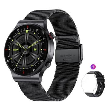 Smartwatch met Hartmonitor en Zuurstofmeter - Sport Health, Verzenden, Nieuw, Lige