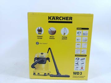 Kärcher Nat- & Droogzuiger WD 3, Verzenden, Nieuw