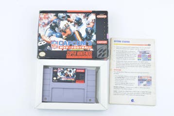 Capcoms MVP Football (NTSC) [Super Nintendo], Ophalen of Verzenden, Zo goed als nieuw