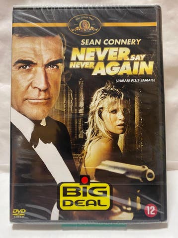 NEVER SAY NEVER AGAIN (IN SEAL) (DVD), Verzenden, Gebruikt