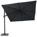 Challenger T2 premium zweefparasol 300x300 cm matt black, Tuin en Terras, Parasols, Ophalen of Verzenden, Nieuw