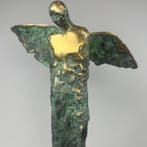J. Zak (XX-XXI) - The Angel -He - bronze., Antiek en Kunst